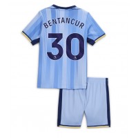 Camisa de Futebol Tottenham Hotspur Rodrigo Bentancur #30 Equipamento Secundário Infantil 2024-25 Manga Curta (+ Calças curtas)